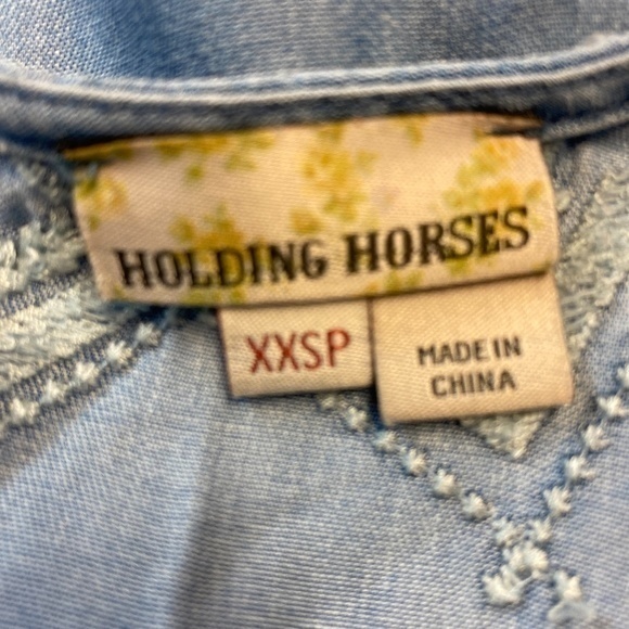 Anthropologie Holding Horses White Sands XXSP - Picture 6 of 7